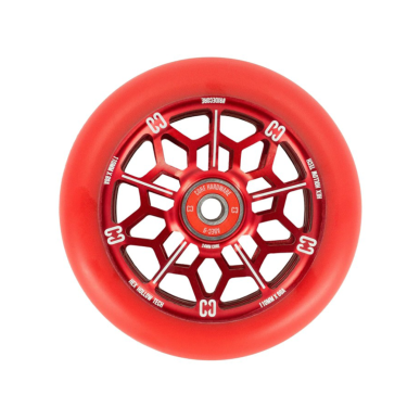 Roues Core Hex Hollow Rouge (x2)