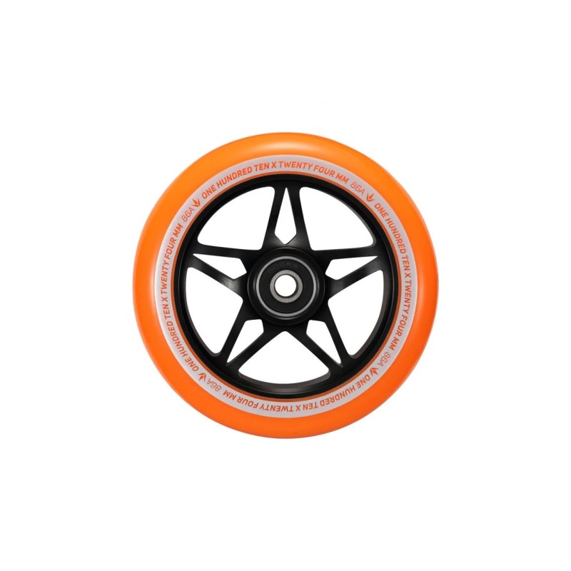 Roues Blunt one S3 110mm Orange (x2)