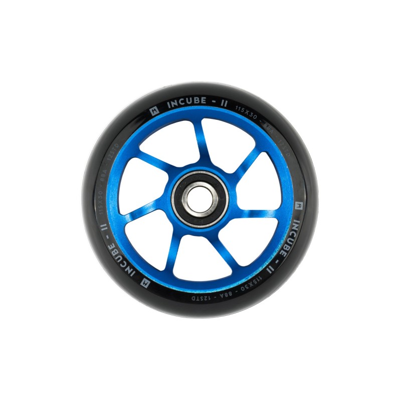 Roues Ethic DTC Incube V2 115 12std Bleu (x2)
