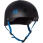 Casque S1 Lifer Black Matte Cyan Straps Casque S1 Lifer Black Matte Cyan Straps