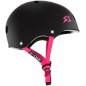 Casque S1 Lifer Black Matte Pink Straps