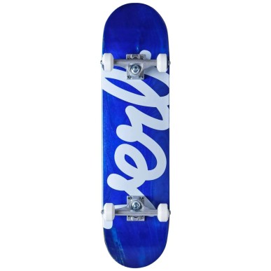 Skateboard Verb Script Complet Bleu  (8")