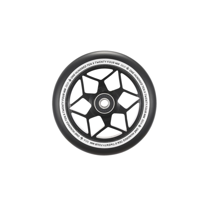 Roues Blunt Diamond 110mm Noir (x2)