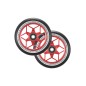 Roues Blunt Diamond 110mm Rouge (x2)