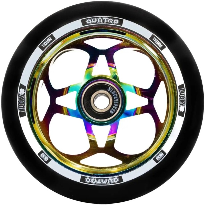 Roues lucky Scooter Quatro Oilslick (x2)