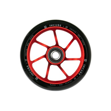 Roues Ethic DTC Incube V2 125 12std Rouge (x2)