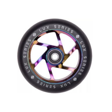 Roues Striker LUX 110mm Oil slick/Noir (x2)