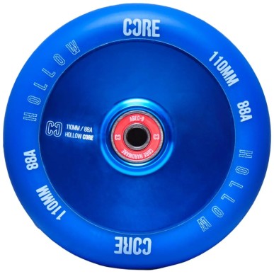 Roues Core Hollow V2 Bleu (x2)