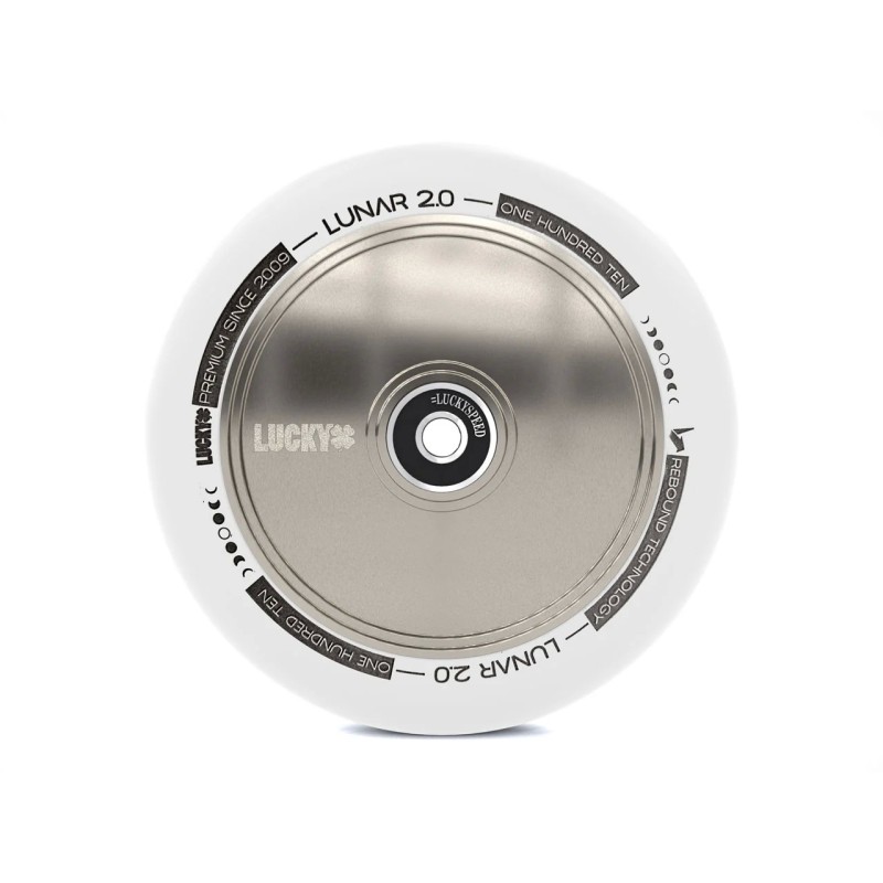 Roues Lucky Lunar Raw Logo 110mm (x2)