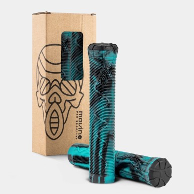 Poignées Movino Noir / Bleu