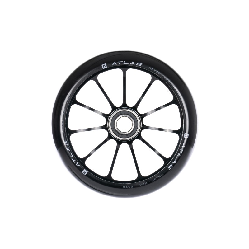 Roues Ethic DTC Atlas 115mm Noir 12STD (x2)