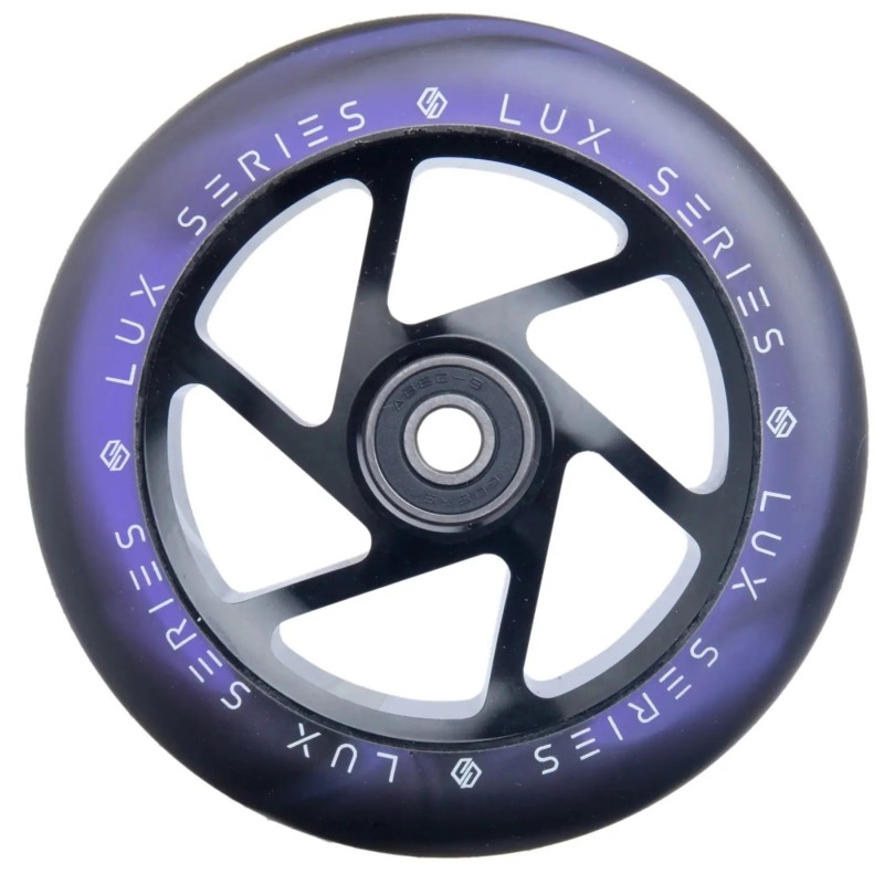 Roues Striker LUX 110mm Noir/Violet (x2)