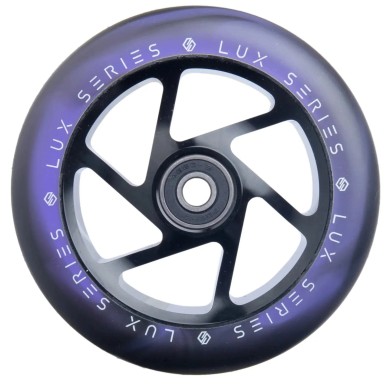 Roues Striker LUX 110mm Noir/Violet (x2)