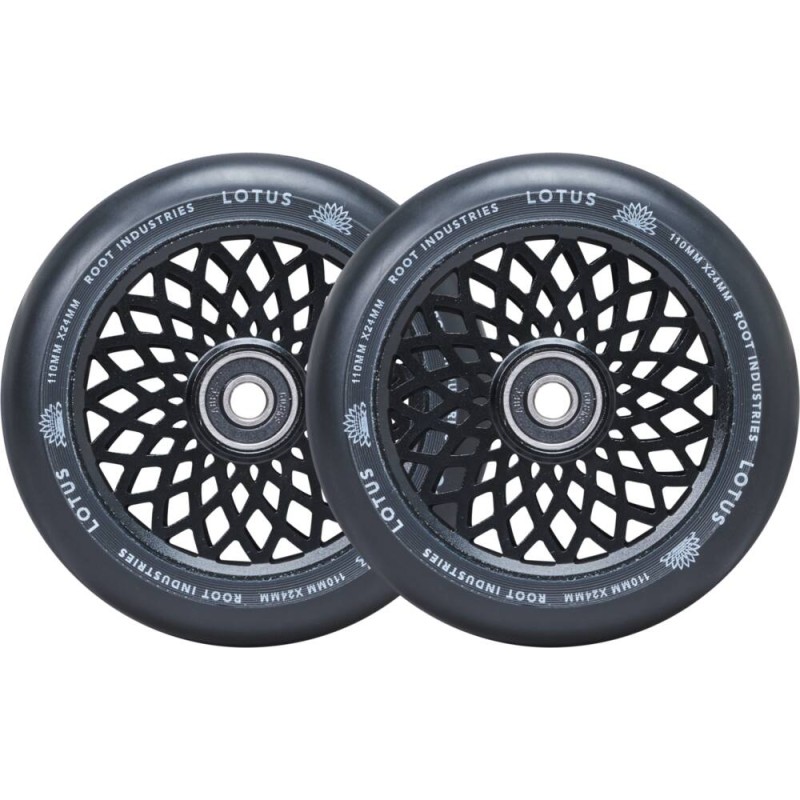 Roues Root Industries Lotus 110 Noir (x2)