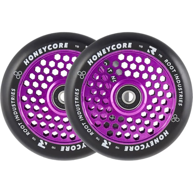 Roues Root Industries HoneyCore Violet 110mm (x2)