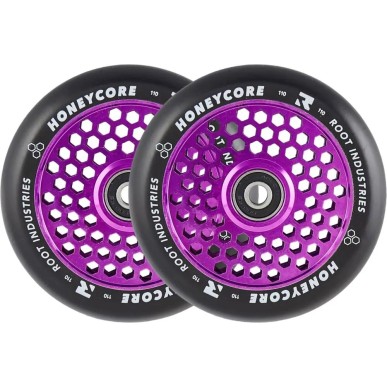 Roues Root Industries HoneyCore Violet 110mm (x2)