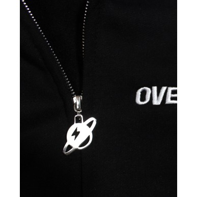Hoodie Overload Full Zip Black Hole