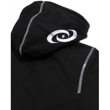 Hoodie Overload Full Zip Black Hole