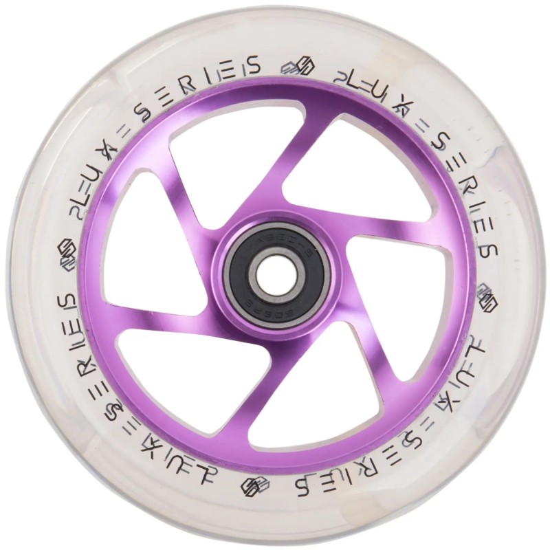 Roues Striker LUX 110mm Clear / Violet (x2)