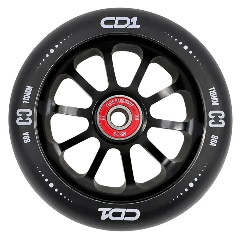 Roues Core Spoked Noir (x2)