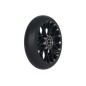 Roues Black Pearl Venom V2 Simple 12std 125mm Noir (x2)