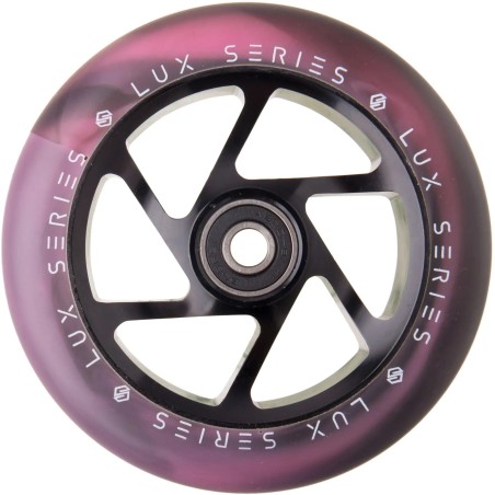 Roues Striker LUX 110mm Noir/Rose (x2)
