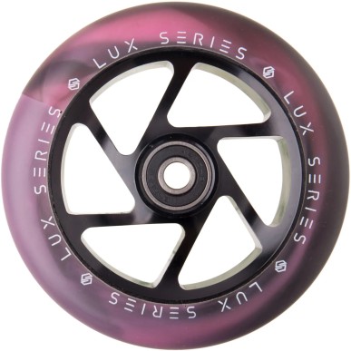 Roues Striker LUX 110mm Noir/Rose (x2)