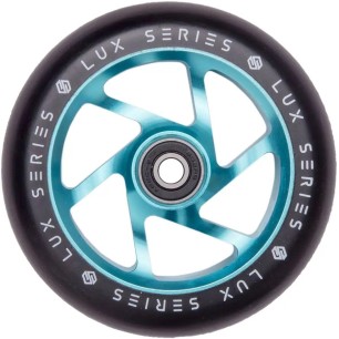 Roues Striker LUX 110mm Noir/Teal (x2)