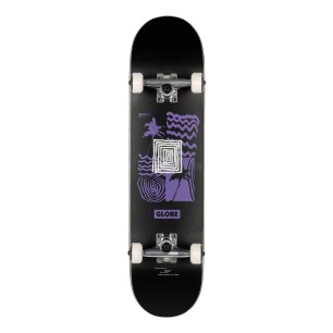 Skateboard Globe G1 Fairweather Black / Purple (7,75")