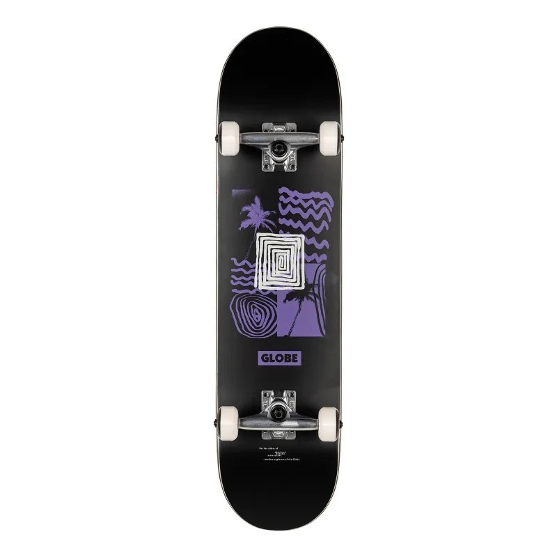 Skateboard Globe G1 Fairweather Black / Purple (7,75")