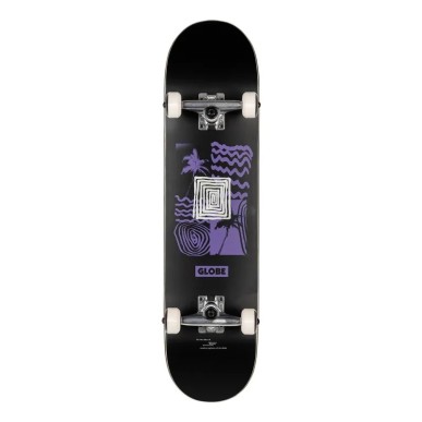 Skateboard Globe G1 Fairweather Black / Purple (7,75")