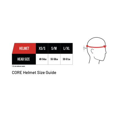 Casque CORE Action Sport Noir
