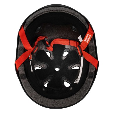 Casque CORE Street Noir et Rouge