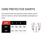 Crash-Pad Core Impact Stealth Short