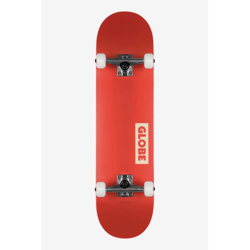 Skateboard Globe Woodstock Complete Red (7,75")