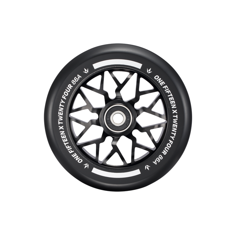 Roues Blunt Sector Noir 115mm (x2)