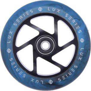 Roues Striker LUX 110mm Noir/Bleu (x2)