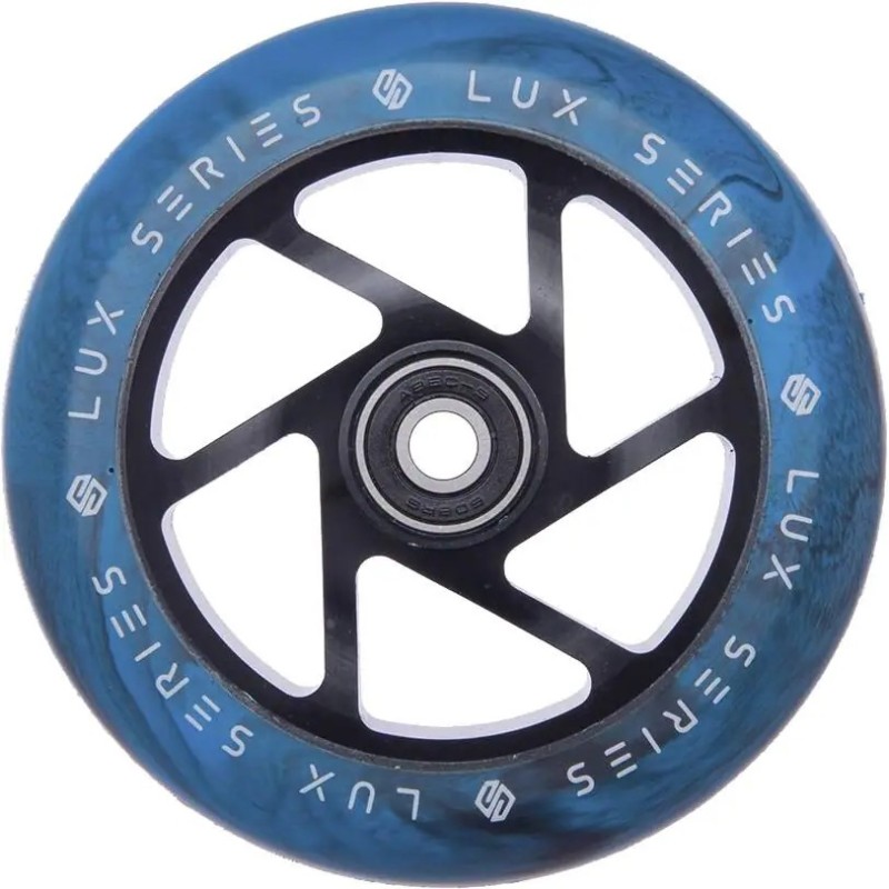 Roues Striker LUX 110mm Noir/Bleu (x2)