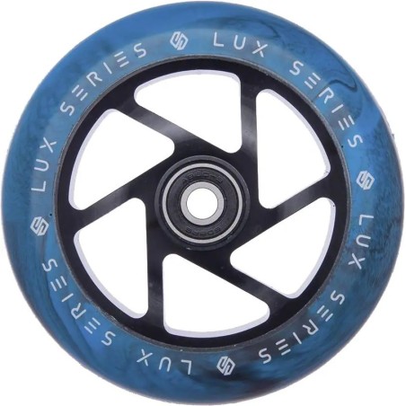 Roues Striker LUX 110mm Noir/Bleu (x2)