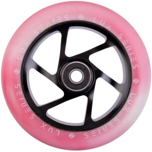 Roues Striker LUX 110mm Blanc / Rose (x2)